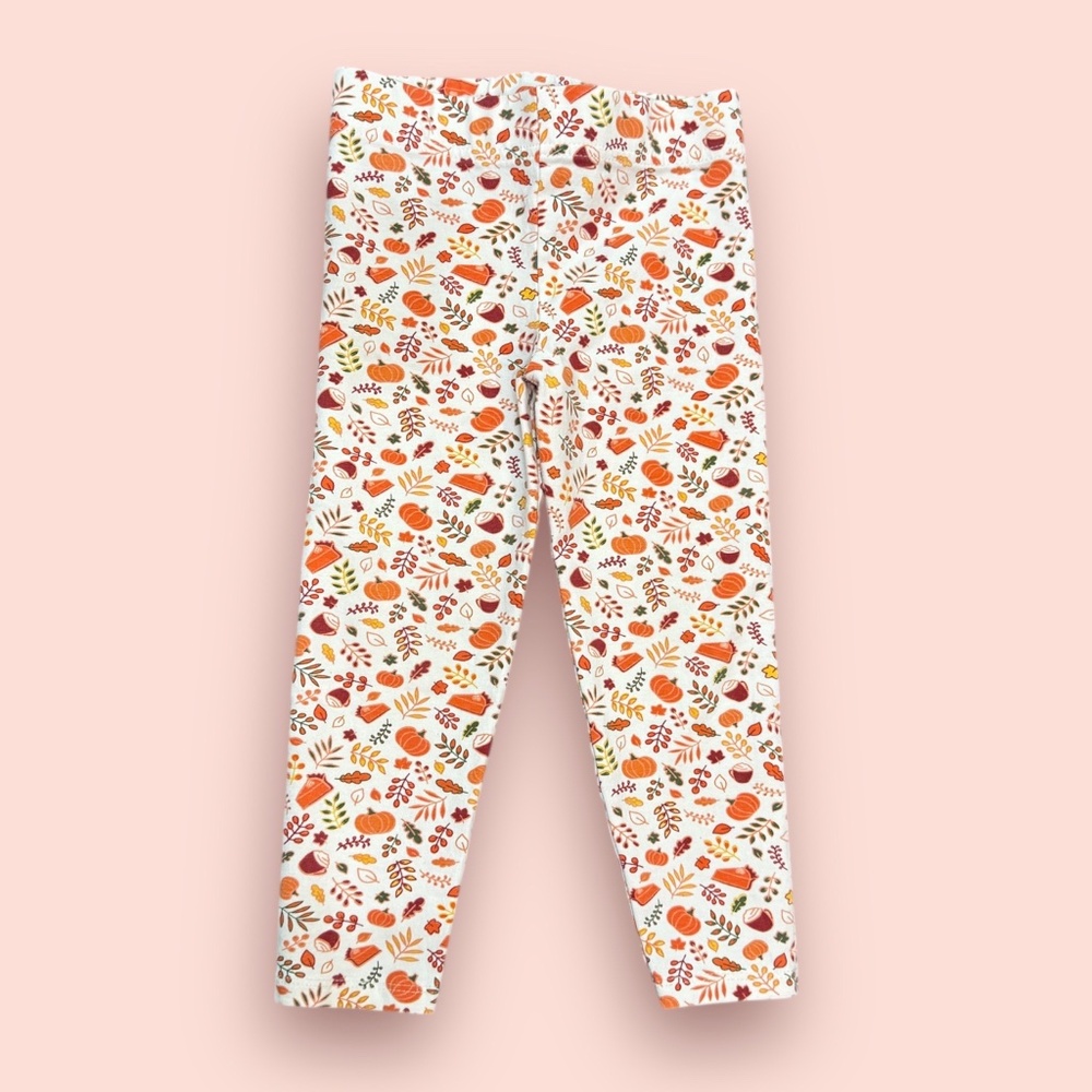 Rae Dunn Girls Fall Inspired Leggings | 3T